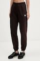 adidas Originals spodnie dresowe bawełniane Essentials bawełna brązowy KC9071