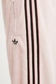 adidas Originals pantaloni tuta Terry Towel Firebird rosa KD1414
