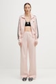 adidas Originals Classic spodnie dresowe z bawełną damskie KE3896 różowy