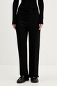HUGO spodnie Hulana-3 z elastanem czarny 50554962