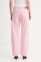Odzież Kenzo jeansy straight damskie FG52DP2396M0 różowy