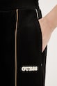 Παντελόνι φόρμας Guess GEORGIA μαύρο V6RB00.KD852