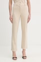Guess spodnie NEW ZOE z elastanem beżowy W6RB11.KCMU2
