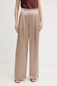 Guess spodnie KATIE tkanina beżowy W6RB66.W2612