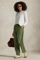 Βαμβακερό παντελόνι Polo Ralph Lauren 211978634 πράσινο SS26