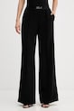 Karl Lagerfeld spodnie z elastanem czarny B1W10014