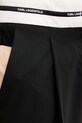 Karl Lagerfeld spodnie z dodatkiem wełny BW ESSENTIAL czarny B1W10002
