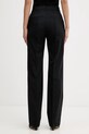 Odzież Karl Lagerfeld spodnie z domieszką wełny B1W10003 czarny
