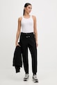 Dkny spodnie dresowe DP5P3498 czarny SS26