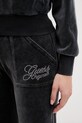 Guess Originals spodnie dresowe welurowe szary W6RB32.KCUF1