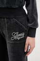 Guess Originals spodnie dresowe welurowe szary W6RB32.KCUF1