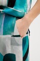 Joseph Ribkoff spodnie wide leg damskie turkusowy 261042