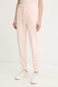 Armani Exchange spodnie dresowe dzianina różowy XW001848.AF18853