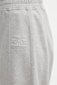 GANNI spodnie dresowe bawełniane A1080058 szary A1080058
