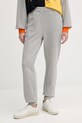 United Colors of Benetton pantaloni de trening din bumbac x Stranger Things bumbac gri 33NVDF01G