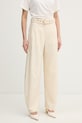 Pinko spodnie damskie beżowy 106492.A2W6