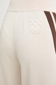 Pinko spodnie dresowe beżowy 106335.A34D