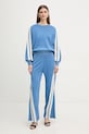 Pinko spodnie dresowe 106335.A34D niebieski SS26