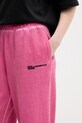 Karl Lagerfeld Jeans pantaloni de trening din bumbac roz B1W10090