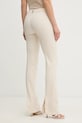 Odzież Patrizia Pepe spodnie 8P0781.A6F5 beżowy