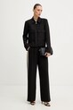 Patrizia Pepe spodnie 8P0795.A688 czarny SS26
