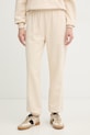 Patrizia Pepe spodnie dresowe bawełniane bawełna beżowy 8P0802.J079