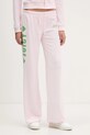 Juicy Couture spodnie dresowe Angel dzianina różowy JCNBJ126454
