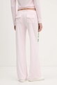 Odzież Juicy Couture spodnie dresowe Angel JCNBJ126454 różowy
