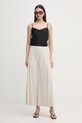 Joseph Ribkoff spodnie damskie z bawełną 262083 beżowy SS26
