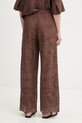 Odzież Ermanno Firenze spodnie bawełniane D48EP050EN0 brązowy