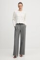 OUI spodnie 95949 szary SS26