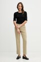 Παντελόνι Mos Mosh Lily 176570 μπεζ SS26