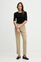 Παντελόνι Mos Mosh Lily 176570 μπεζ SS26