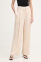 Mos Mosh штани жіночі з додаванням льону Coleen бежевий 177850
