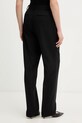 Odzież MICHAEL Michael Kors spodnie z dodatkiem wełny MR630XGF23 czarny