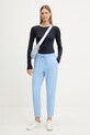 Helly Hansen pantaloni pentru femei THALIA 54575 albastru SS26