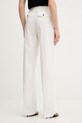 Одежда Хлопковые брюки Marella FIDATO 2613131151200 белый