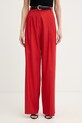 Marella spodnie CALIGA z elastanem czerwony 2613131161200