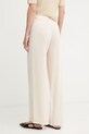 Ρούχα Marella παντελόνι γυναικείο με πρόσμιξη κασμιριού MLMVIOLINO 2613331025200 μπεζ