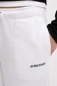 Guess Jeans spodnie dresowe bawełniane biały W6RB52.K68I4