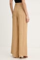 Odzież Marella spodnie lniane OTTELIA 2613131062200 beżowy