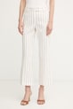 Marella штани жіночі з льоном FEBO бежевий 2613131112200