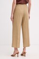 Odzież Marella spodnie damskie lniane Emme by Marella 2615131182200 beżowy