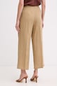 Odzież Marella spodnie damskie lniane Emme by Marella 2615131182200 beżowy