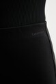 Calvin Klein hlače ženske z viskozo črna LV044F204G