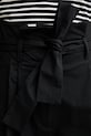 Simona Corsellini spodnie damskie bawełniane czarny P26CPPGC0102