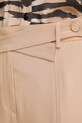 Simona Corsellini spodnie damskie z wiskozy beżowy P26CPPA00201