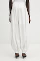 Oblečení Rotate parachute kalhoty s viskózou dámské 115666400 bílá