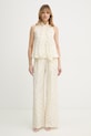 Forte Forte spodnie 14576.my.pants beżowy SS26