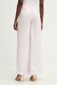 Ρούχα Παντελόνι με προσθήκη λινού Twinset 261TP2454 ροζ